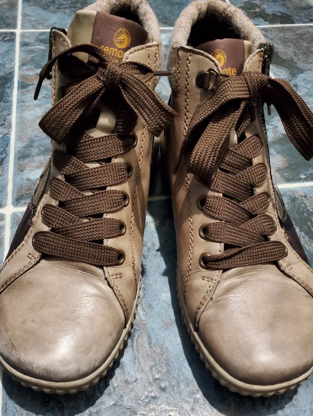 Remonte Genuine Leather Ankle Boots/Shoes